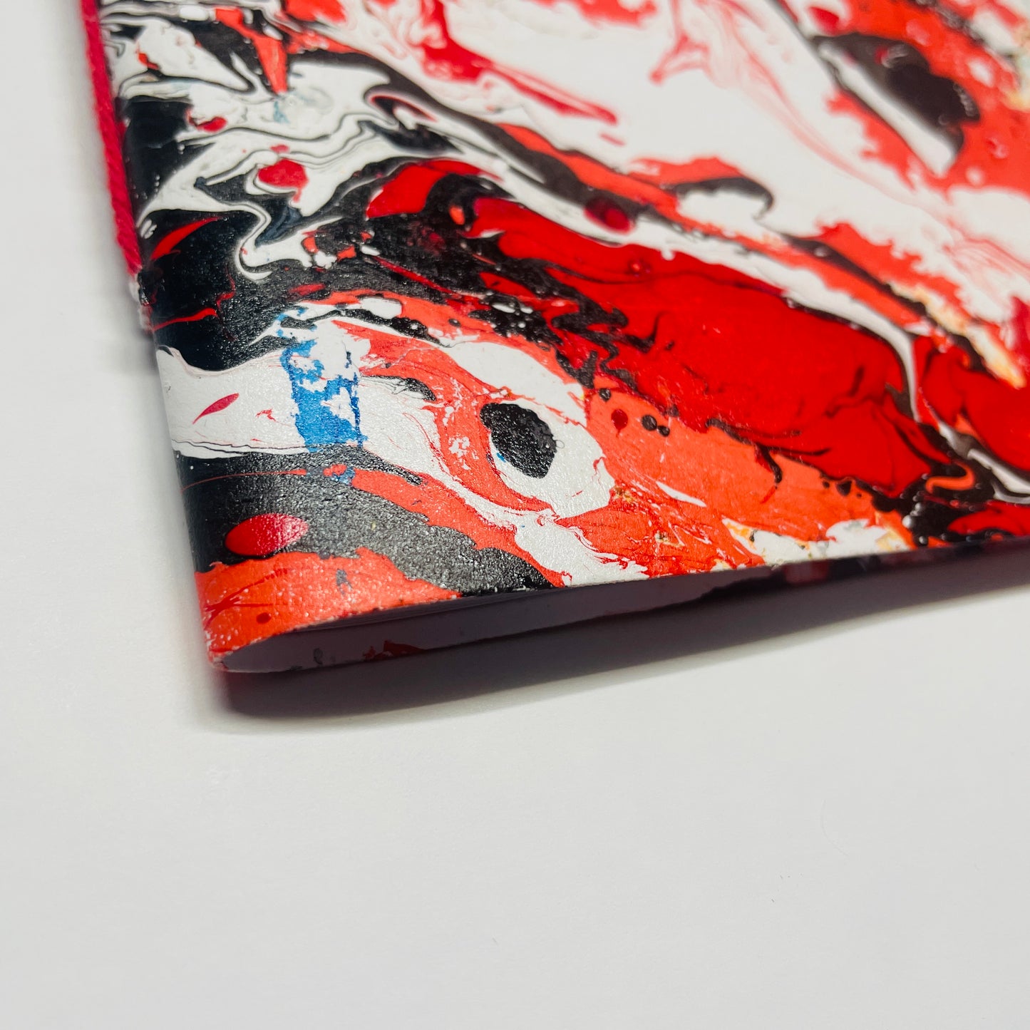 Notizbuch – Marmordesign-Nahaufnahme